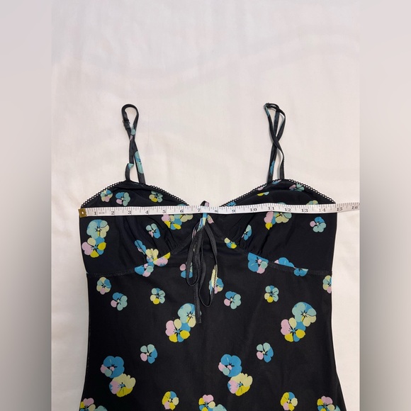 BP. Black Floral Mini Dress - Picture 8 of 9